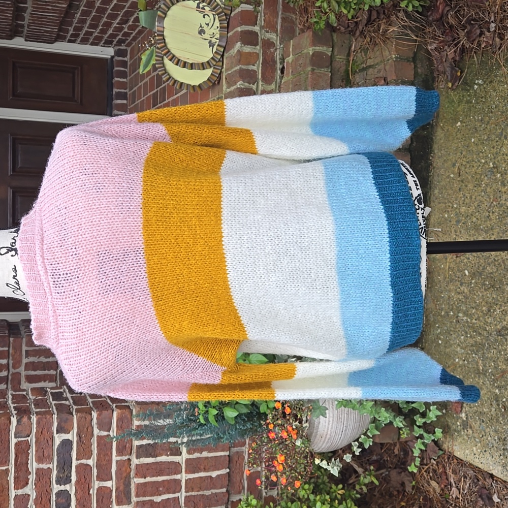 TOPSHOP Striped Sweater - Picture 4 of 10